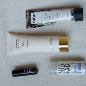 Céla, Aerin, BYREDO cream lot